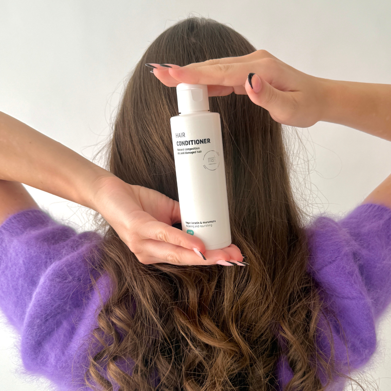 MARK hair conditioner Broccoli oil & prebiotic - Kondicionér pre normálne vlasy