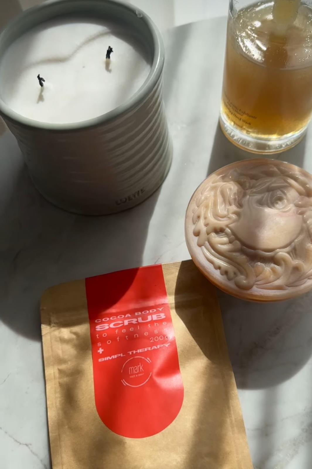 COCOA body scrub MARK & Simpl Therapy