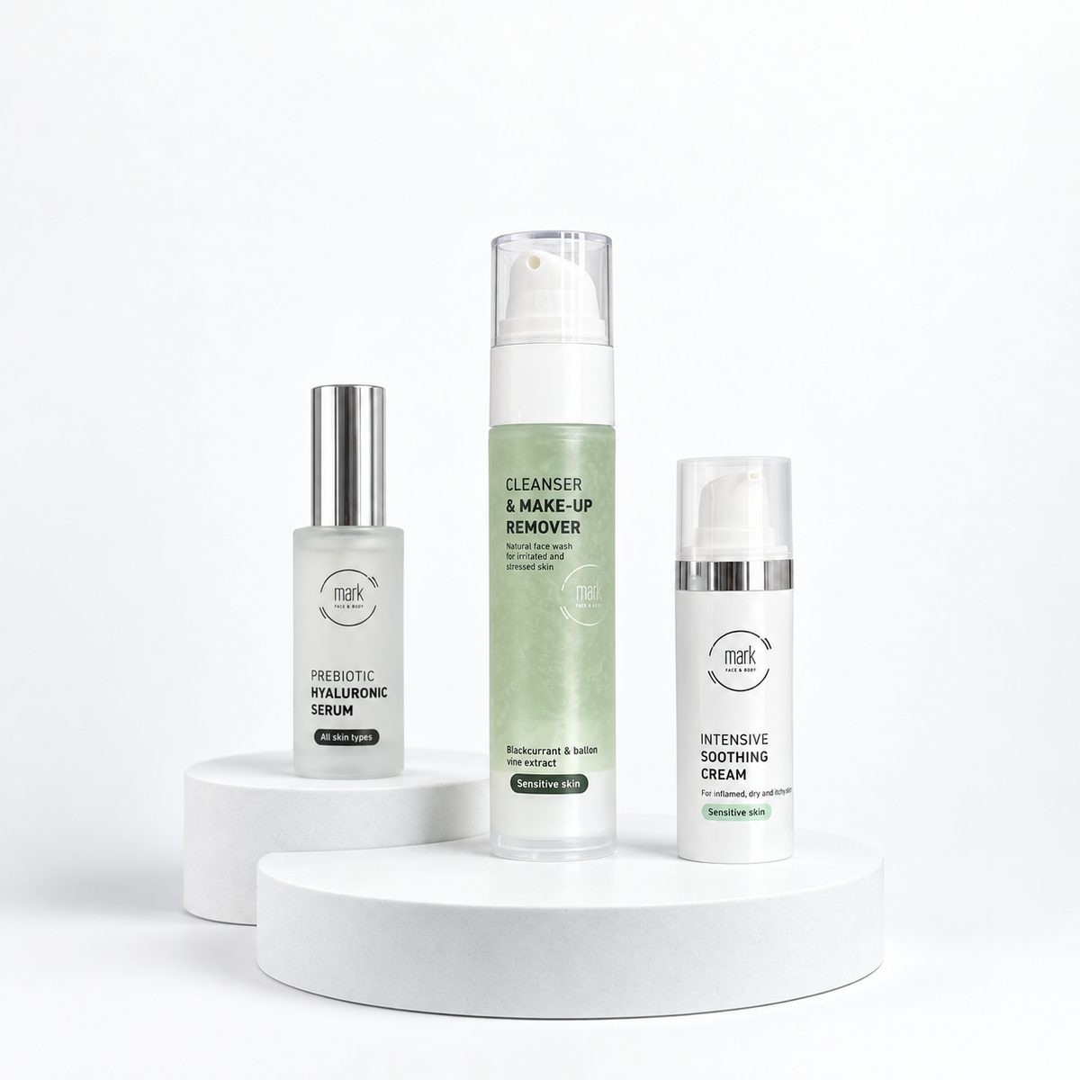 MARK SENSITIVE set Cleanser + Serum + Cream