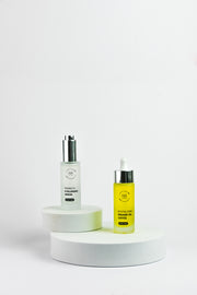 MARK ALL SKIN set Serum + Organic oil Coffee