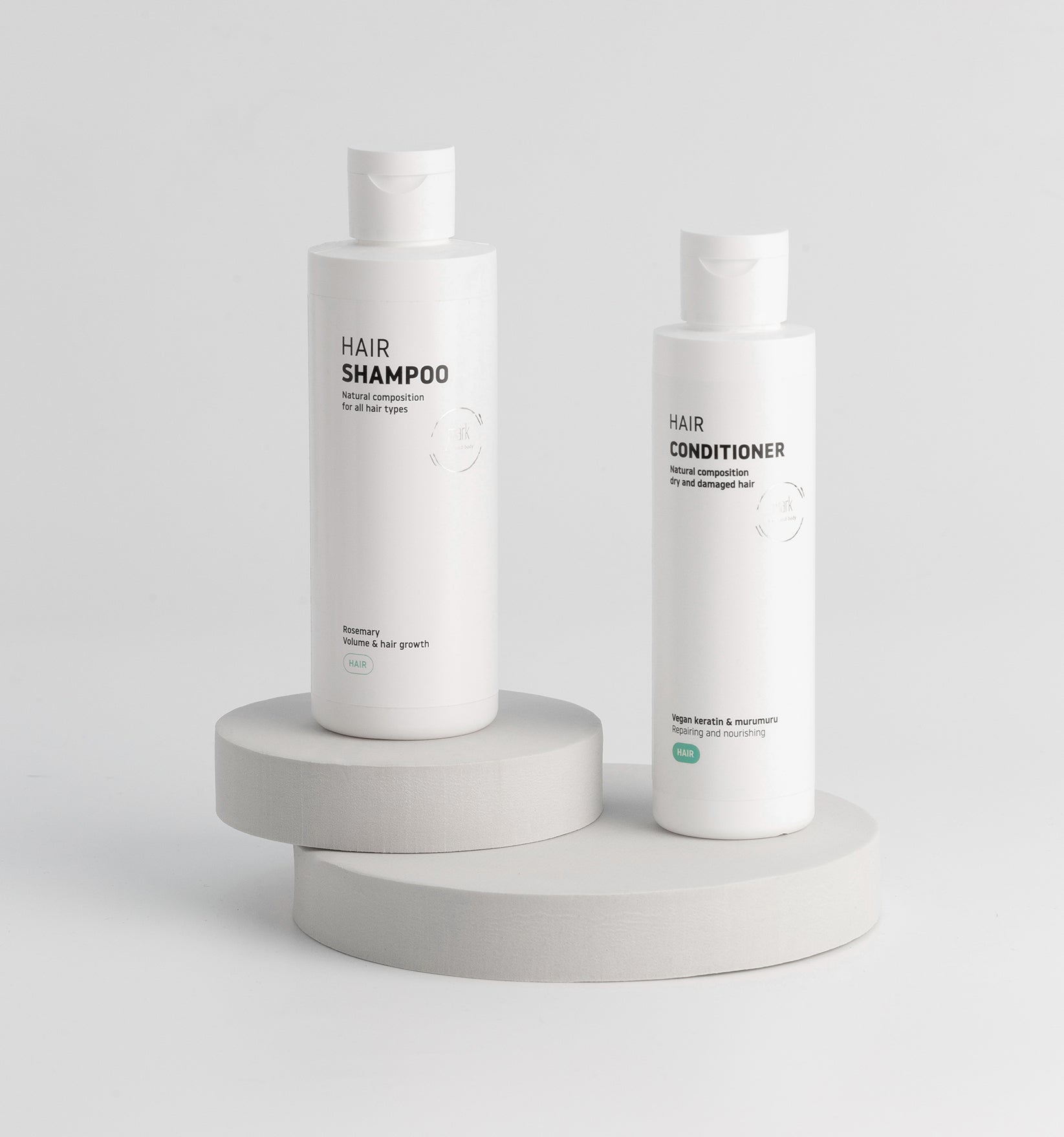 Set Shampoo Rosemary + Conditioner Vegan keratin & murumuru