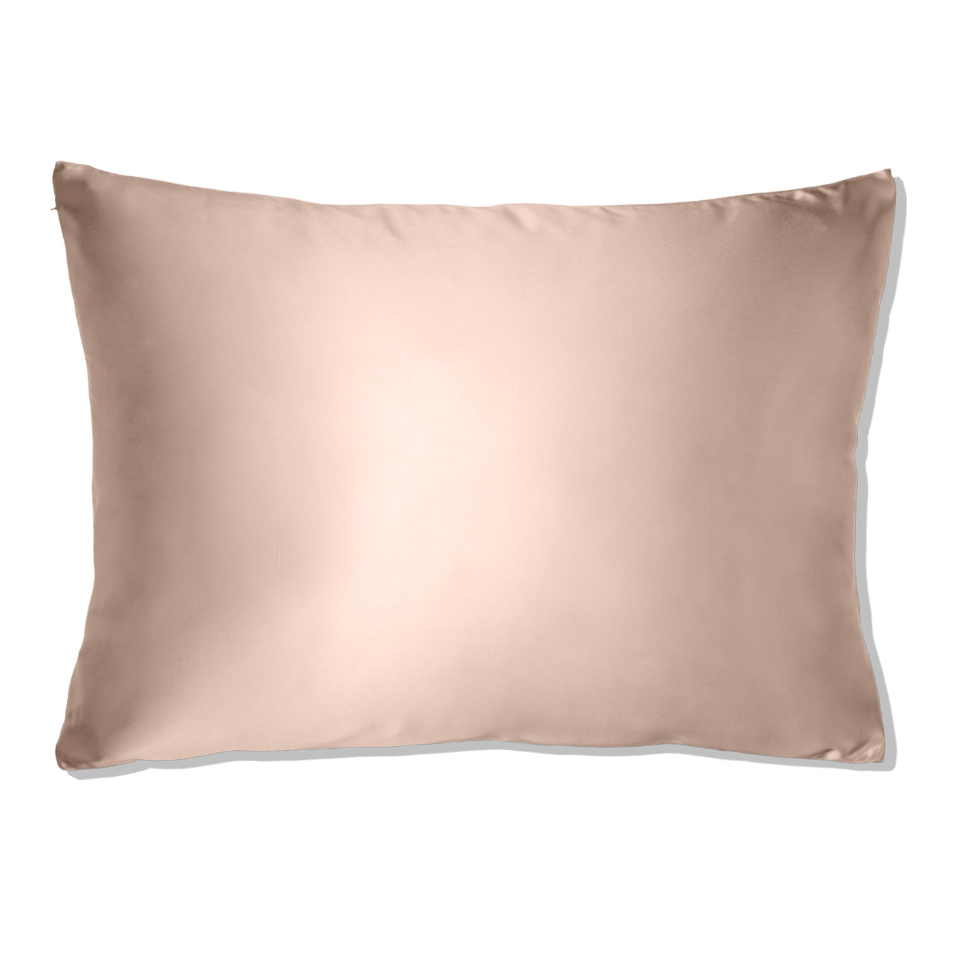 Hodvábna obliečka Feel the SILK na vankúš - LATTE