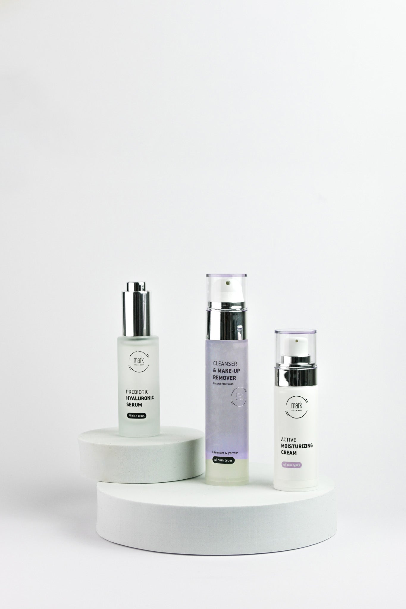MARK ALL SKIN set Cleanser + Serum + Cream