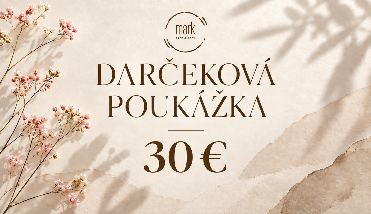 MARK darčeková poukážka s doručením na email