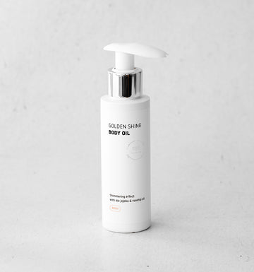 MARK Golden Shine Oil Jasmine - so zlatými trblietkami