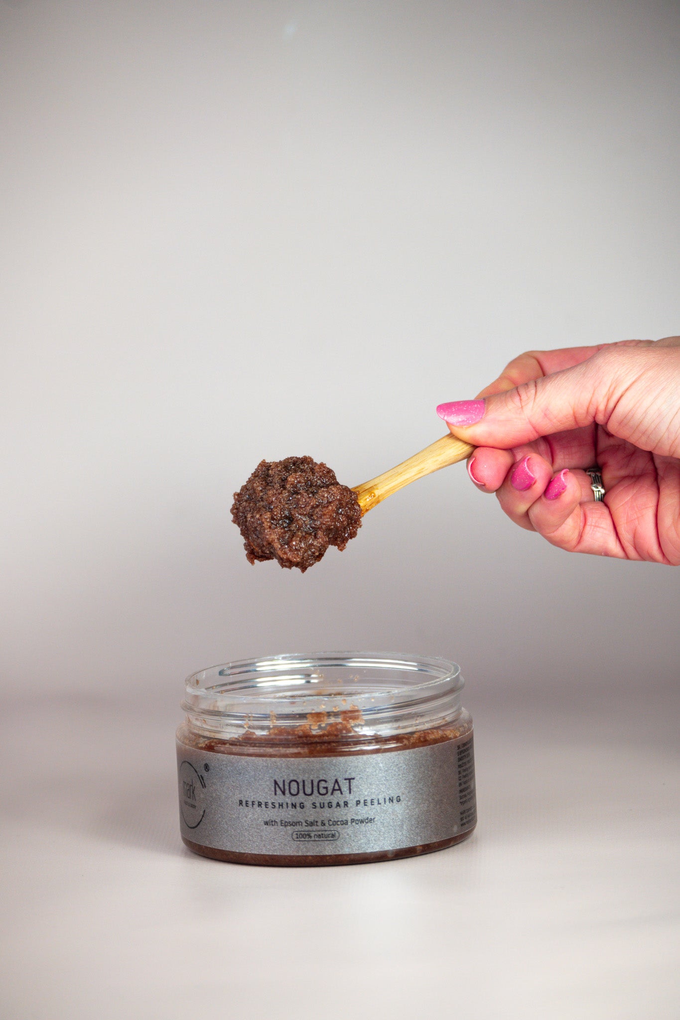 MARK sugar scrub Nougat - s organickým kakaom