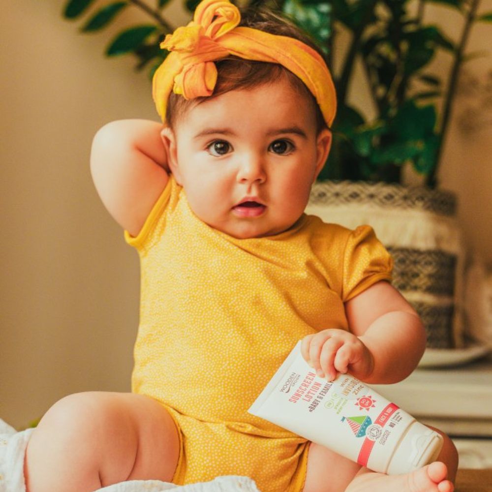 Opaľovacie telové mlieko Baby & Family SPF 50 WoodenSpoon
