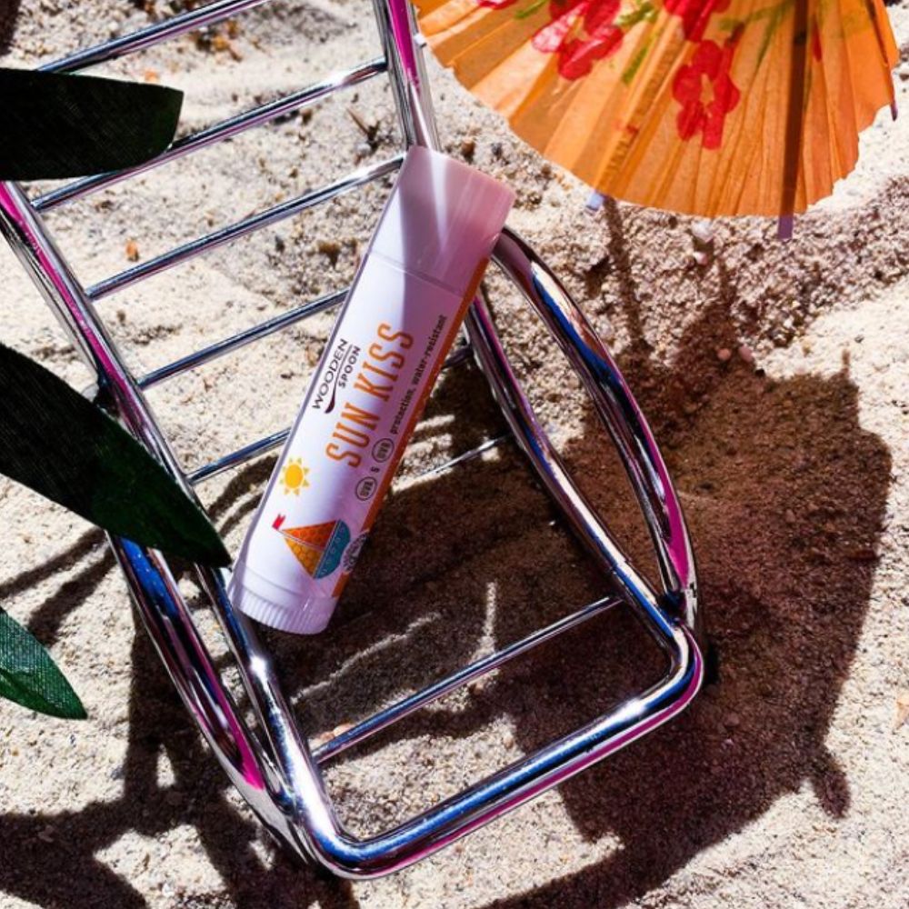 Opaľovací balzam na pery SUN KISS SPF 45 WoodenSpoon