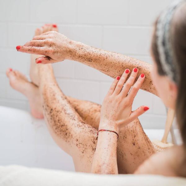 MARK coffee scrub Cherry Cocktail MARK face and body 