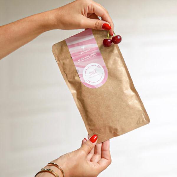 MARK coffee scrub Cherry Cocktail MARK face and body 