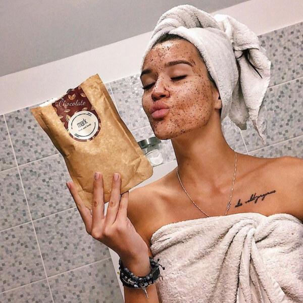 MARK coffee scrub Chocolate Scrub Forward Group 