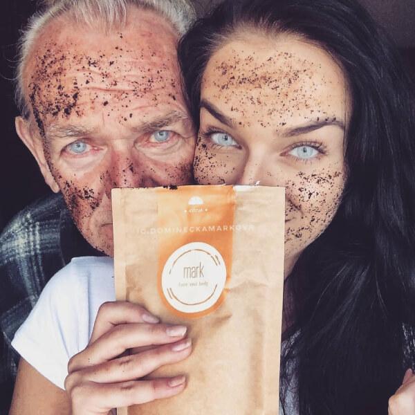 MARK coffee scrub Citrus - pre zmiešanú a mastnú pokožku Scrub Forward Group 