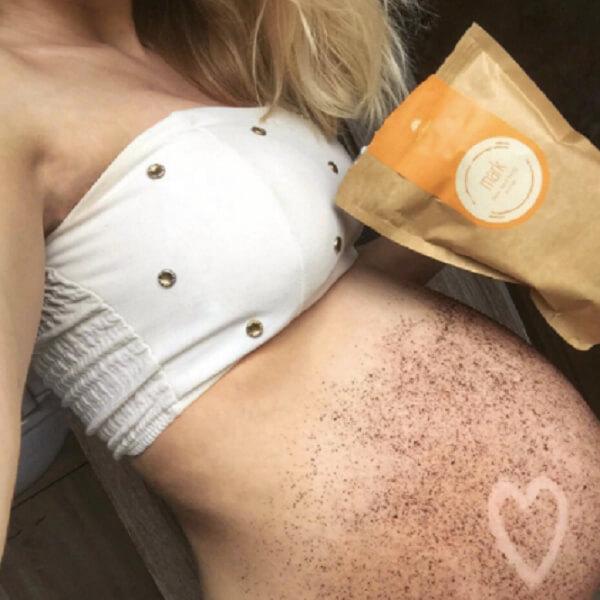 MARK coffee scrub Citrus - pre zmiešanú a mastnú pokožku Scrub Forward Group 