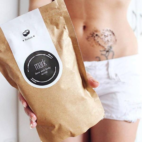 MARK coffee scrub Coconut Scrub Forward Group 