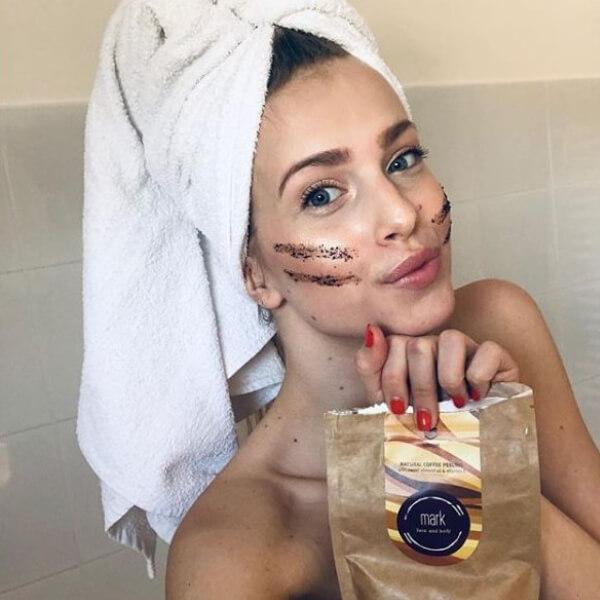 MARK coffee scrub Nougat MARK Face And Body 