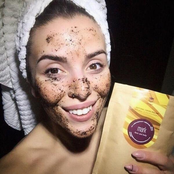 MARK coffee scrub Nougat MARK Face And Body 