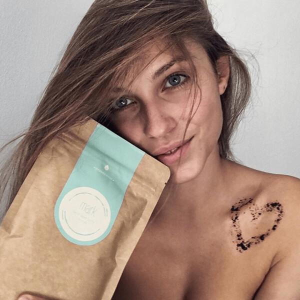 MARK coffee scrub Peppermint - s chladivým účinkom Scrub Forward Group 
