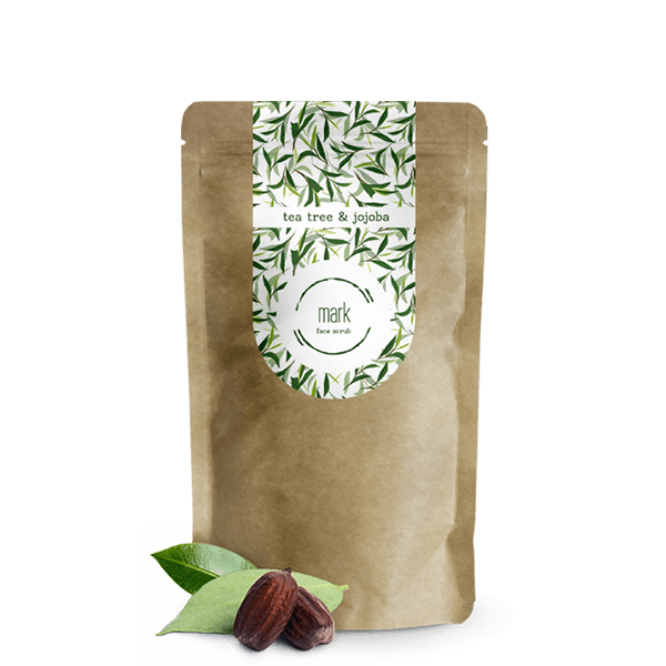 MARK face scrub - s tea tree & jojobovým olejom Scrub MARK scrub SK 