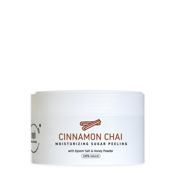 MARK sugar scrub CINNAMON CHAI - s medovým práškom MARK face and body 