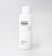 Shower pudding Orange & Coffee - s jemnými kávovými zrniečkami